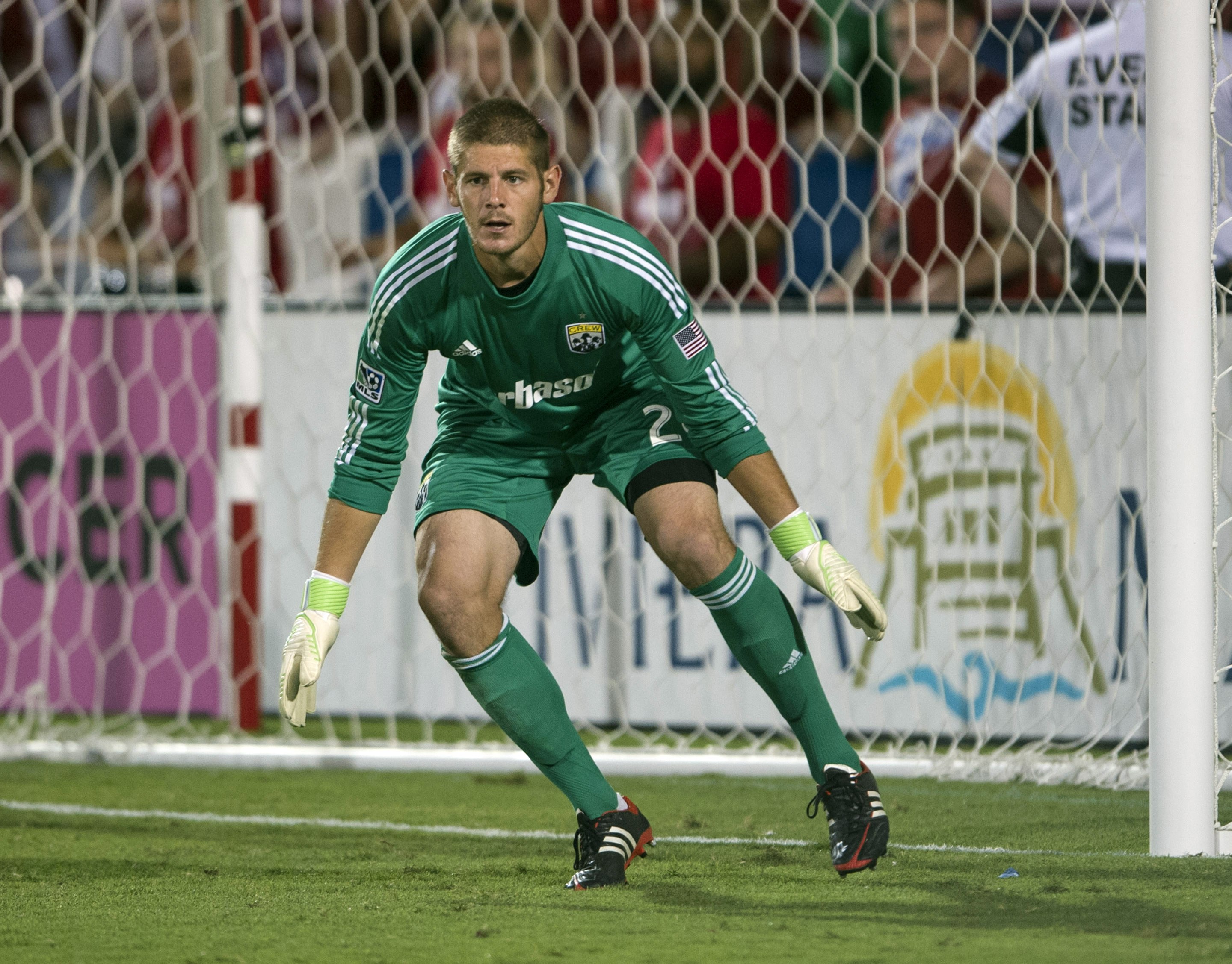 Matt Lampson plays for the Crew